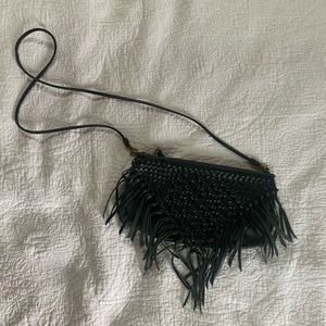 The Sak Lomita Fringe Leather Crossbody